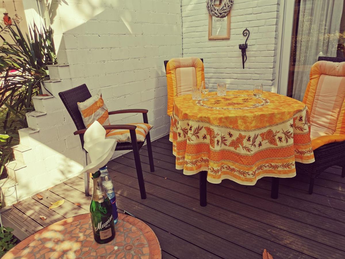 "Maison Blanche" - Das Gemuetliche Garten-Apartment Zwischen Koeln Und Duesseldorf กรีเวนบรอค ภายนอก รูปภาพ